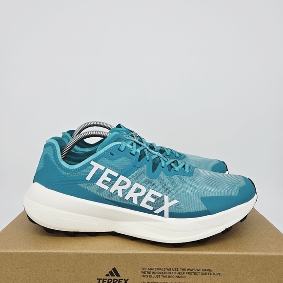 New Adidas Terrex Agravic Speed \'Pure Teal\' Men\'s Trail Running Shoes Size 13 main image 6